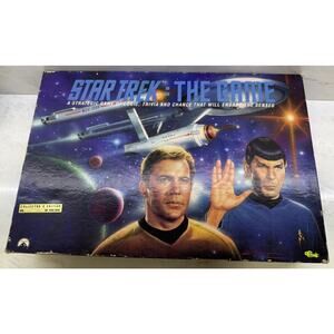 Vintage 1992 Star Trek The Game Collectors Edition Board Game